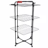 Sieninis džiovintuvas VILEDA Mixer 3 Ultimate – plieninis, 30 m džiovinimo erdvė, sulankstomas, su ratukais, 131×93×71 cm