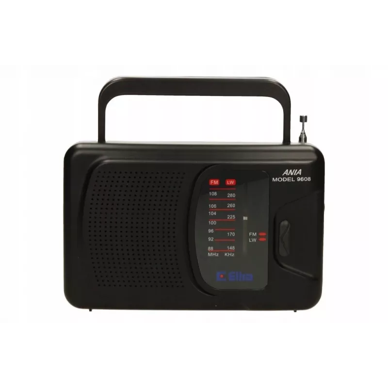 Radijo imtuvas FM/LW, maitinamas tinklo ir baterijų, Eltra Ania