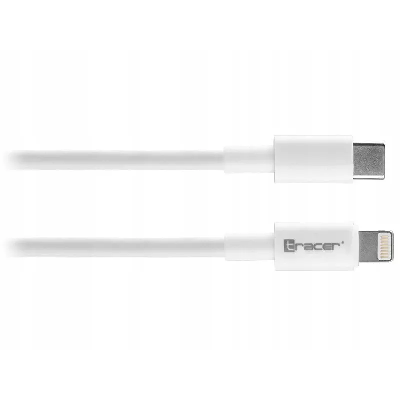 USB Type-C į Lightning laidas TRACER 47169, 1 m, kištukas-kištukas