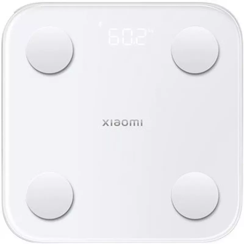 Xiaomi S400 balta kvadratinė elektroninė asmeninė svarstyklė