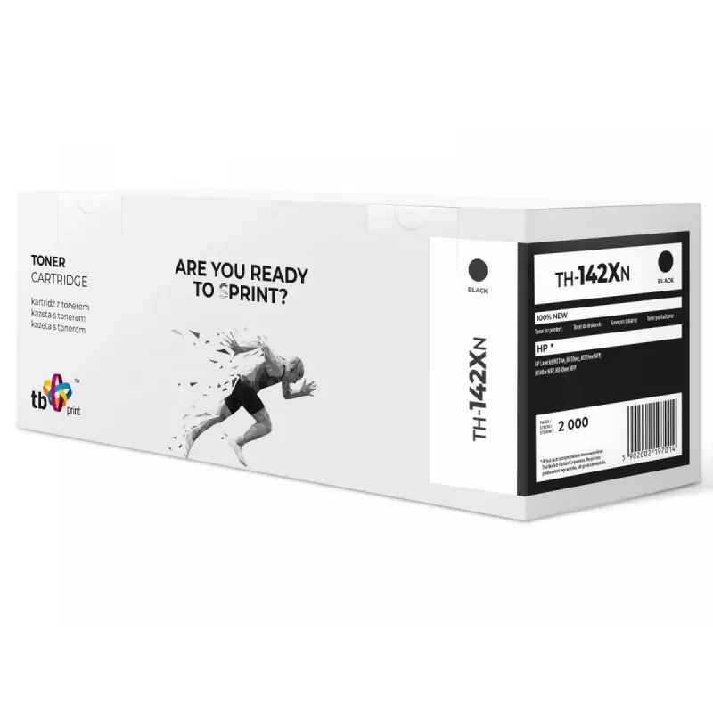 Toner, skirtas HP W1420X TH-142XN, juodas, 100% naujas