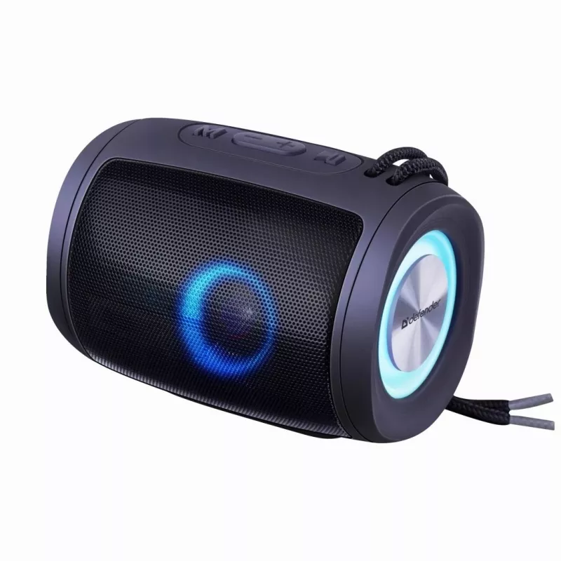 Nešiojamas Bluetooth garsiakalbis DEFENDER Ejoy S200 TWS 2.0, 5W, Bluetooth 5.3, LED, 10 h baterija, įmontuotas mikrofonas