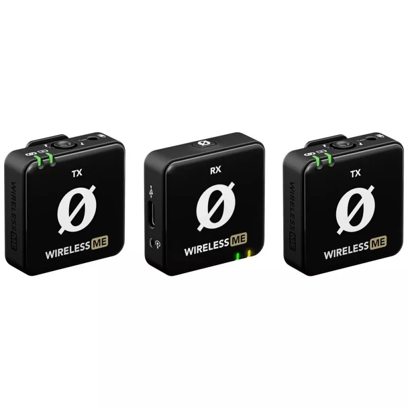 RØDE Wireless ME Dual - kompaktiška belaidė mikrofonų sistema su dviem siųstuvais dviejų kanalų įrašymui