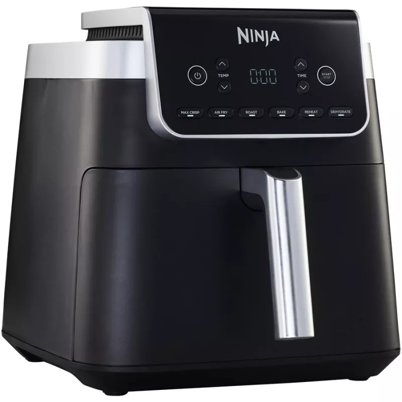 Karšto oro gruzdintuvė Ninja AF180EU MAX Pro, 6,2 l, 2000 W, juoda