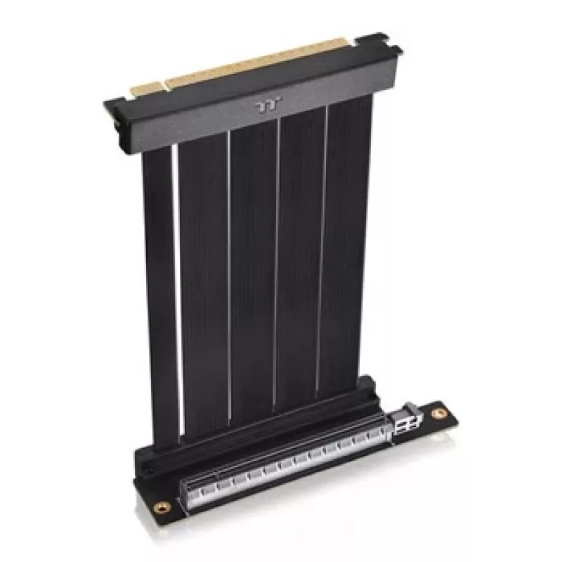 Thermaltake PCI-E 4.0 130mm Dvigubas 90 laipsnių kabelis