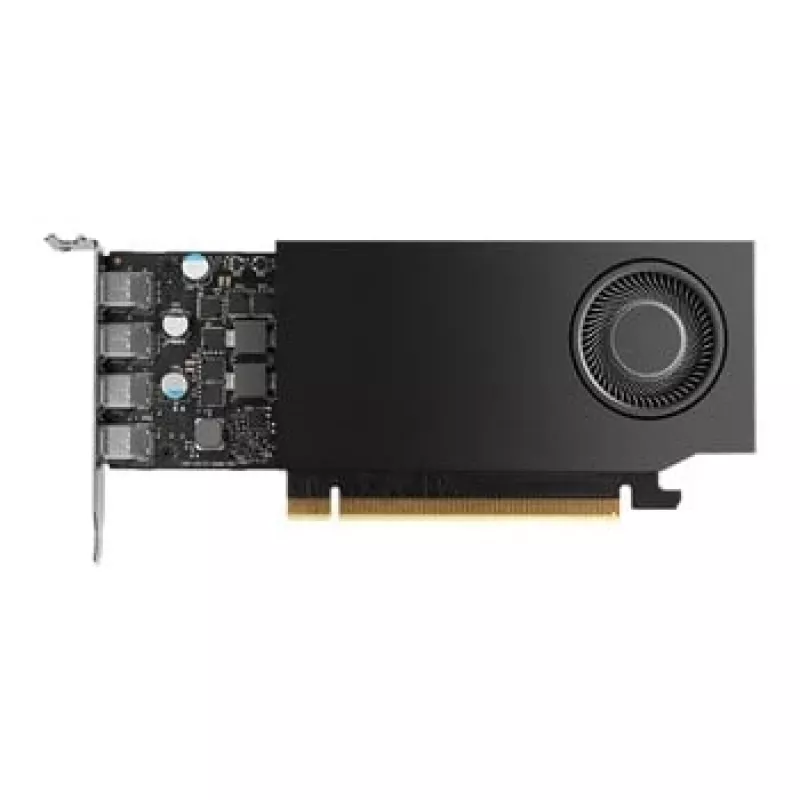 Vaizdo plokštė PNY NVIDIA RTX A400, 4 GB GDDR6, 64 bit, PCIe 4.0 x8, 4x DisplayPort 1.4a, aktyvus aušinimas
