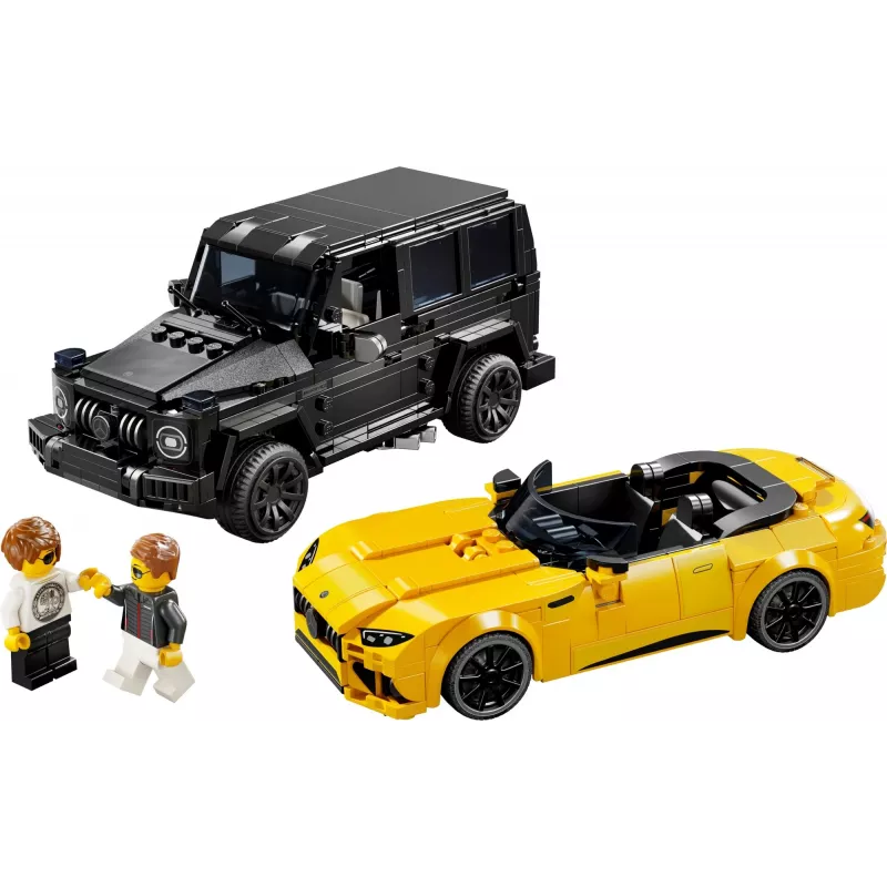 LEGO Speed Champions Mercedes-AMG G 63 ir Mercedes-AMG SL 63 76924, įvairiaspalvis