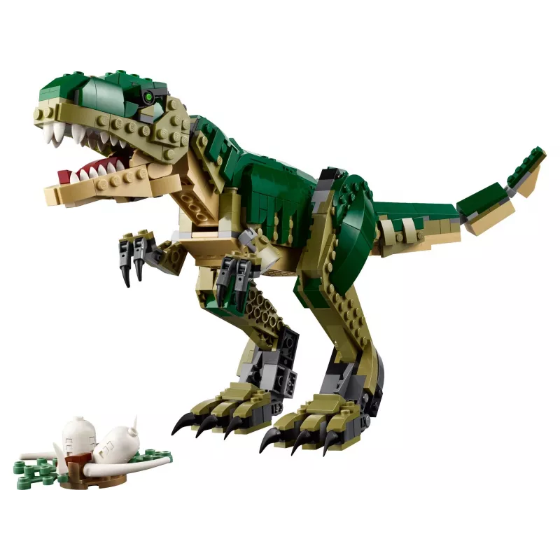 Konstruktorius LEGO Creator 3-in-1 T.Rex 626 dalių, 150 mm aukštis, nuo 9 m.