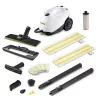 Garų šluotražė Kärcher SC 3 EasyFix Plus — 1 L vandens bakas, 1900 W, 3,5 bar, balta