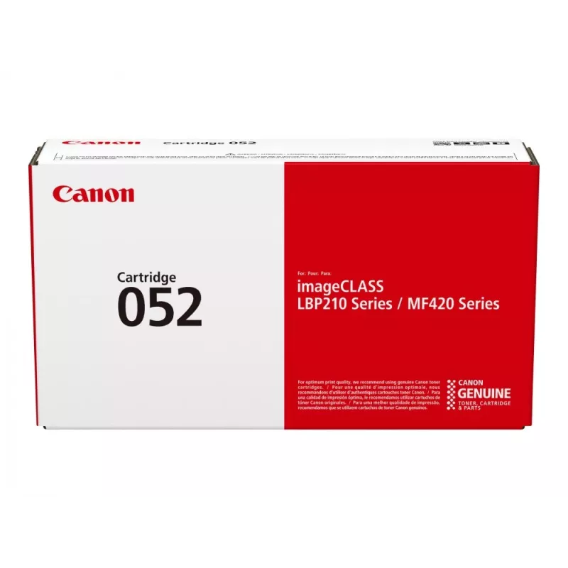 Kasetė Canon 052 Original Juoda 2100 puslapių
