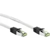 Wentronic 55127 - 5 M - Cat8.1 - S/FTP (S-STP) - RJ-45 - RJ-45 - Baltas