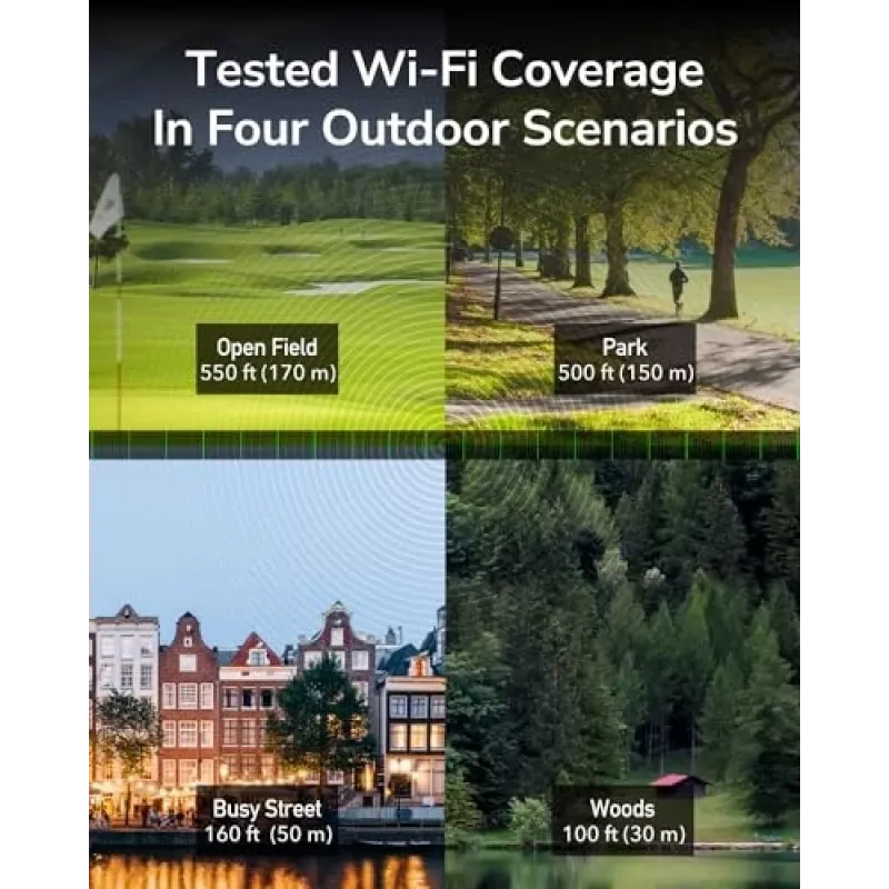 Belaidžio tinklo prieigos taškas Cudy AP1300 Outdoor – AC1200, dvejopas dažnis, IP65, PoE, 2 išorinės antenos