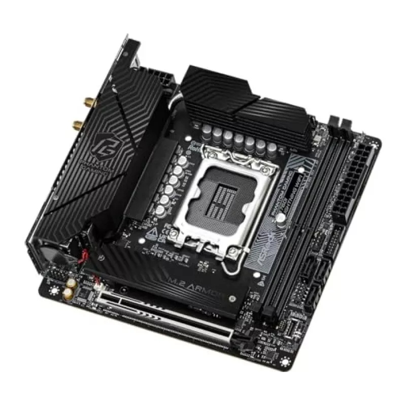 ASRock B760I Lightning WiFi DDR5 Mini-ITX pagrindinė plokštė LGA1700