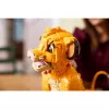 LEGO Disney Jaunasis Simba Liūtas Karalius Kolekcinis Gyvūno Figūrėlės Konstruktorius Suaugusiems, Namų ar Biuro Dekoro Nostalgiška Dovana