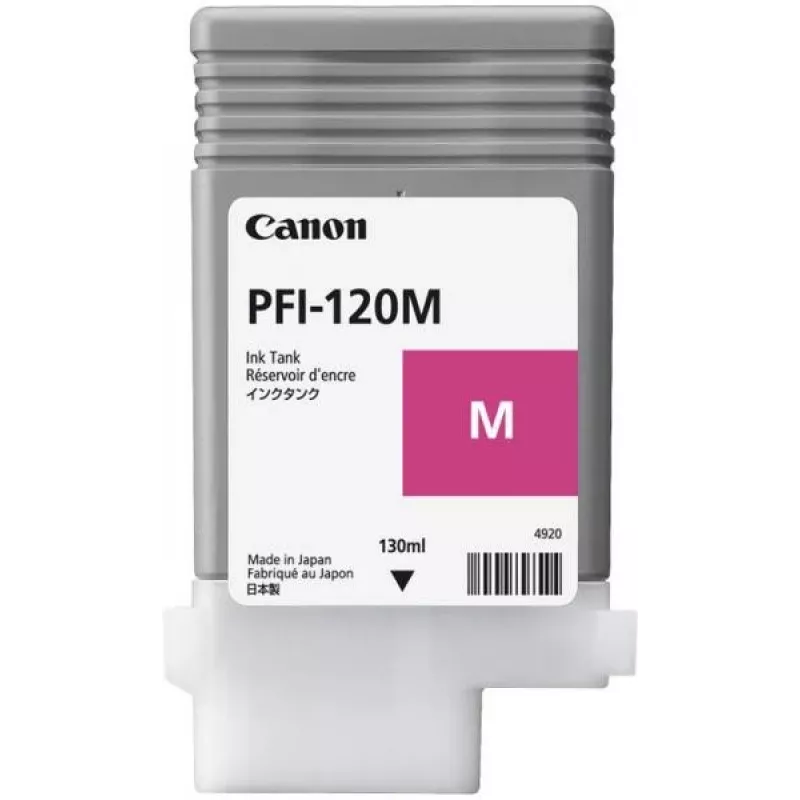 Canon PFI-120M rašalo kasetė 1 vnt. Originali rausvai raudona