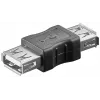 Microconnect USBAFAF adapteris USB A lizdas-lizdas juodas