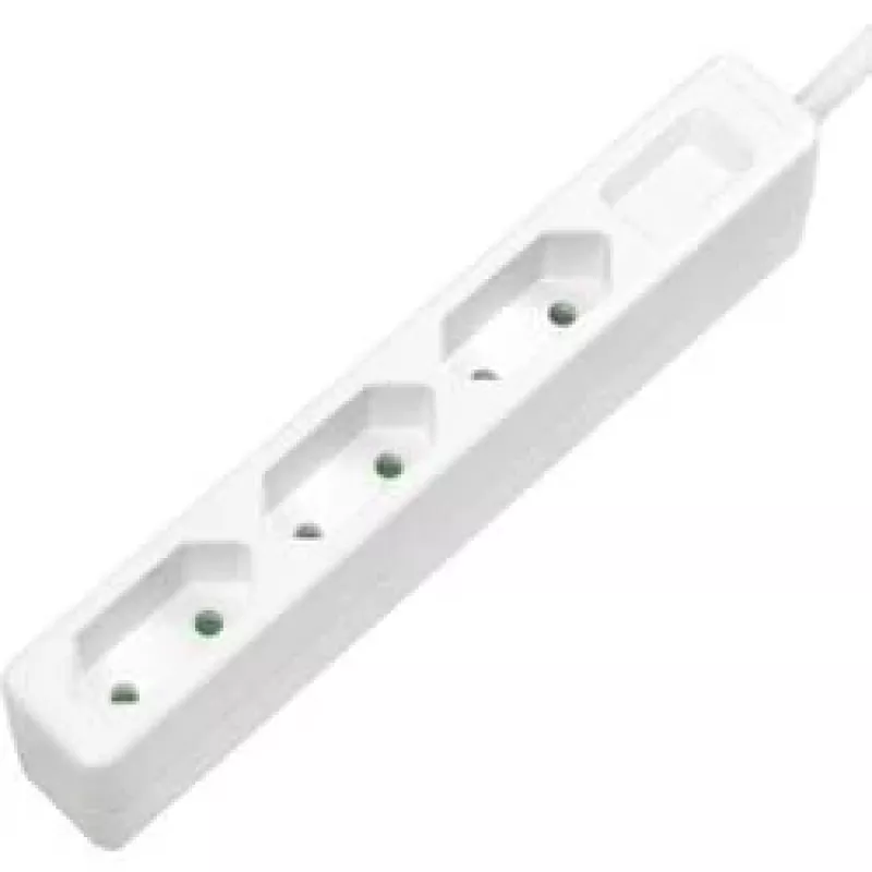 Ilgintuvas LogiLink LPS229 1,5 m 3 kištukiniai lizdai baltas