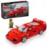 LEGO Speed Champions Ferrari F40 Supercar Konstruktorius su Vairuotojo Minifigūrėle, 9+ Metų