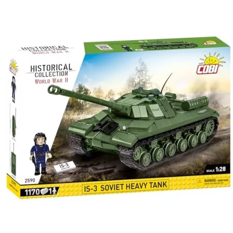 COBI Historical Collection II Pasaulinis Karas IS-3 Sovietų Sunkusis Tankas