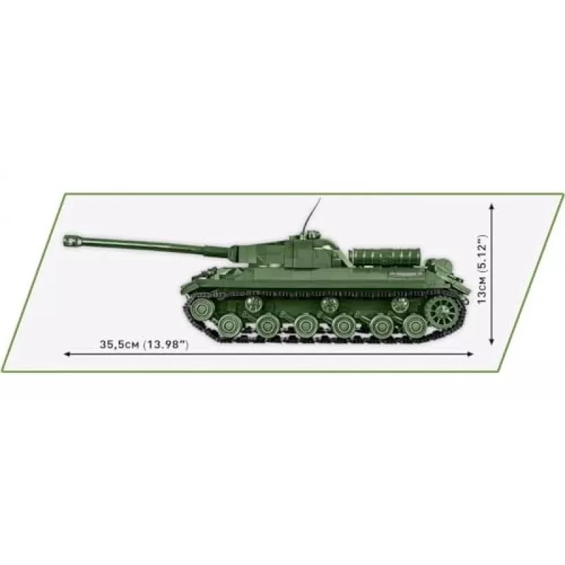 COBI Historical Collection II Pasaulinis Karas IS-3 Sovietų Sunkusis Tankas