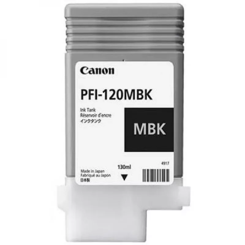 Canon PFI-120MBK kasetė 1 vnt. Originali matinė juoda