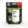 Originalūs HP 304 rašalo kasetės 2 vnt. juoda/trispalvė