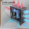 Antec 0-761345-10133-2 Kompiuterio korpusas MIDI bokštas Juoda Mediena