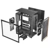 Antec 0-761345-10133-2 Kompiuterio korpusas MIDI bokštas Juoda Mediena
