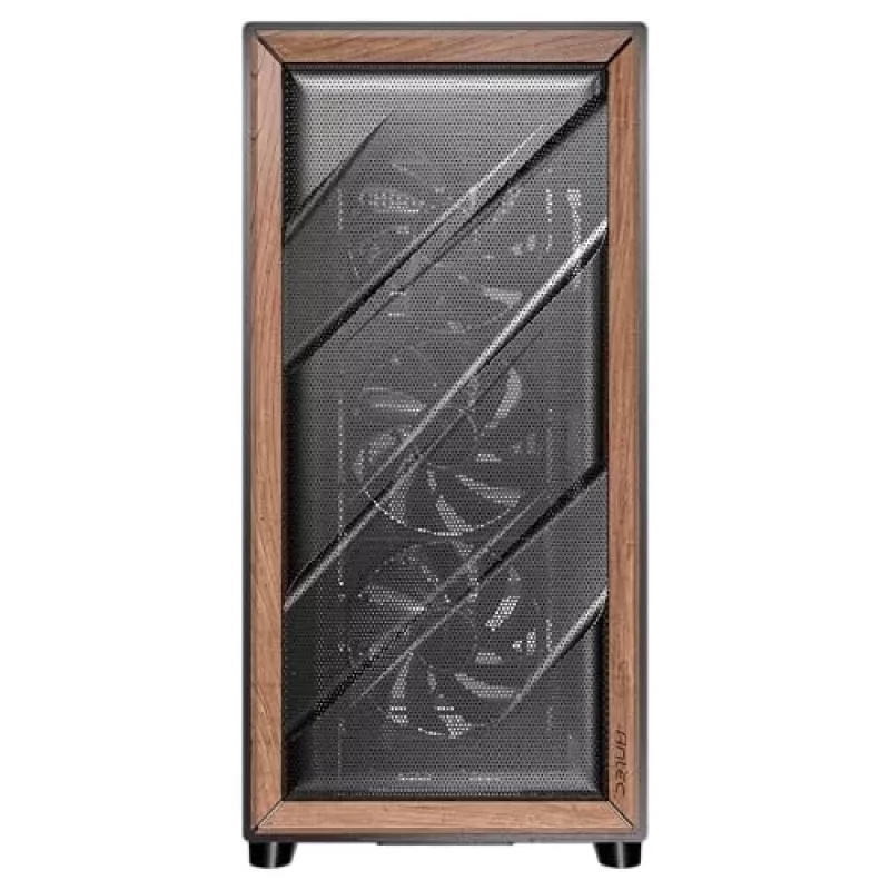 Antec 0-761345-10133-2 Kompiuterio korpusas MIDI bokštas Juoda Mediena