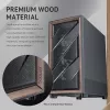 Antec 0-761345-10133-2 Kompiuterio korpusas MIDI bokštas Juoda Mediena