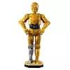 LEGO statoma figūra „Žvaigždžių karai“ C-3PO modelis 75398 — 1 138 dalių, 380 mm eksponavimo kolekcinis