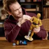 LEGO statoma figūra „Žvaigždžių karai“ C-3PO modelis 75398 — 1 138 dalių, 380 mm eksponavimo kolekcinis