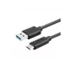 UNITEK Y-C474BK USB kabelis USB 3.2 Gen 1 (3.1 Gen 1) 1 m USB A USB C juodas