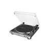 Audio-Technica AT-LP60XUSB automatinė diržinė vinilinė patefonė su USB jungtimi, juoda