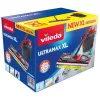 VILEDA Ultramax XL Box šluota su mikropluošto antgaliu, 360° sukama galvutė, sulankstoma, kietoms grindims