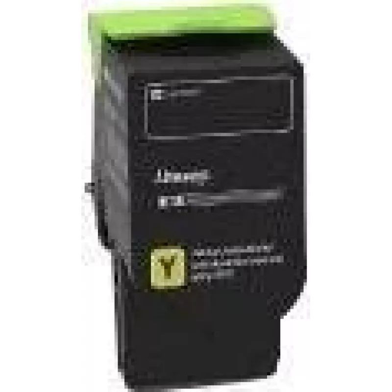 Originalus Lexmark 78C20Y0 geltonos spalvos tonerio kasetė, 1 vnt.