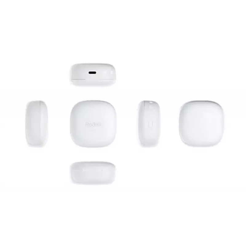 Belaidės ausinės Xiaomi Buds 6 Play su Bluetooth, USB Type-C įkrovimu, baltos