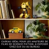 LEGO Icons Transformers Bumblebee veiksmo figūrėlės konstravimo rinkinys – kolekcinis robotų modelis suaugusiems, transformuojamas į transporto priemonę, dovana vyrams