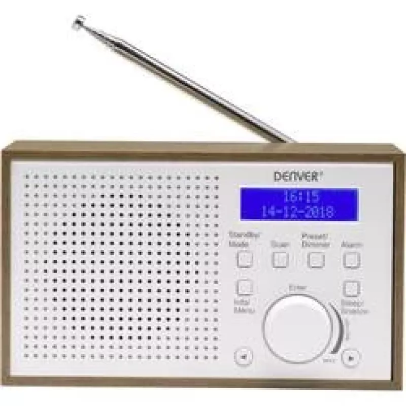 Radio Denver DAB-46WHITE internet analoginis ir skaitmeninis