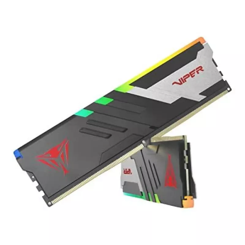 DDR5 32 GB (2x16 GB) 6000 MT/s žaidimų RAM PATRIOT KLEVV CRAS V su radiatoriumi, CL30, 1,35 V, XMP 3.0, RGB