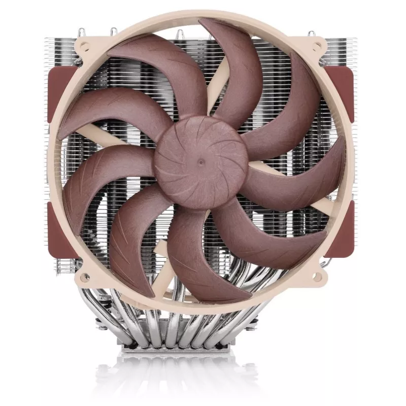 Oro aušintuvas Noctua NH-D15 G2 – dviejų 140 mm ventiliatorių procesoriaus aušintuvas, varinis, 12 V, 1500 RPM maks., tinka LGA 1150/1151/1155/1156/1200/1700 ir AM4/AM5