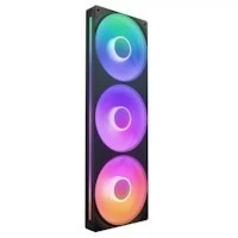 NZXT F360 RGB Core 360mm ARGB 3 viename juodas ventiliatorių rinkinys
