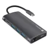 Dokavimo stotelė NATEC NMP-2162 USB 3.2 Gen 1 Type-C pilka laidinė