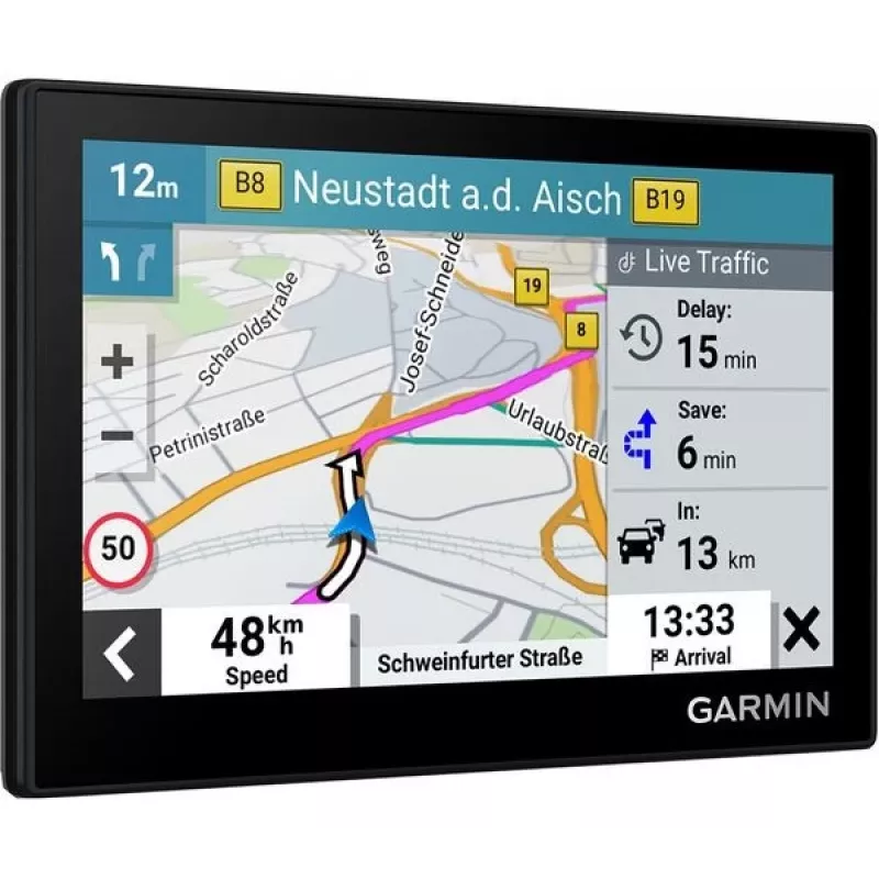 Garmin Drive 53 & Traffic - GPS navigacijos įrenginys automobiliui - 5 colių plačiaekranis (010-02858-11)