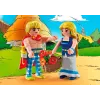 PLAYMOBIL Asterix Tragicomix ir Falbala – Įsimylėjėlių pora iš Asterixo pasaulio | Žaislas vaikams nuo 5 metų | 71544