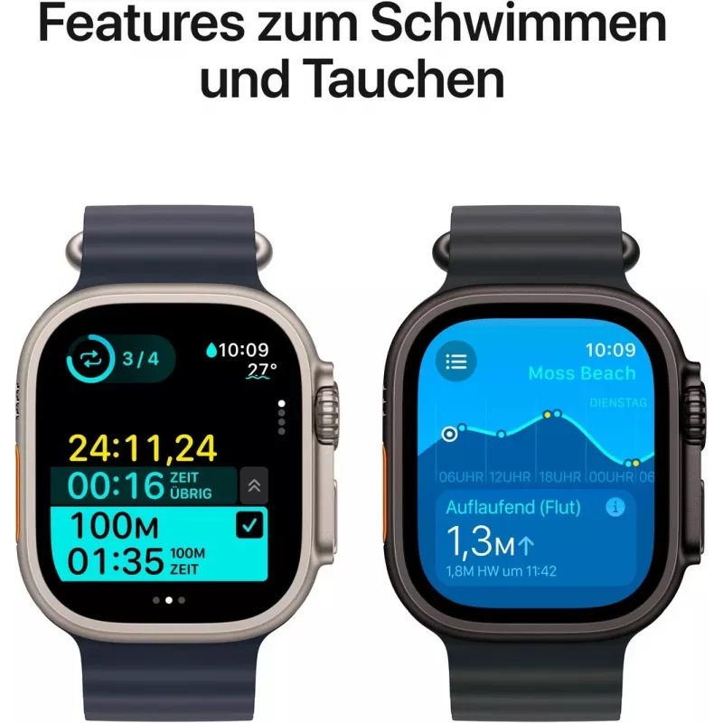 Apple Watch Ultra 2 - 49 mm - Juodas titanas