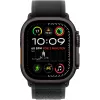 APPLE Watch Ultra 2 GPS + Cellular 49mm juodas titano korpusas su juoda Trail Loop apyranke - M/L