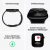 APPLE Watch Series 10 GPS 42mm rožinio aukso aliuminio korpusas su šviesiai rožiniu sportiniu dirželiu - S/M