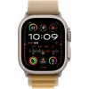 Apple Watch Ultra 2 GPS + Cellular 49mm Titano korpusas su Alpių dirželiu - Vidutinis (MX4F3FD/A)