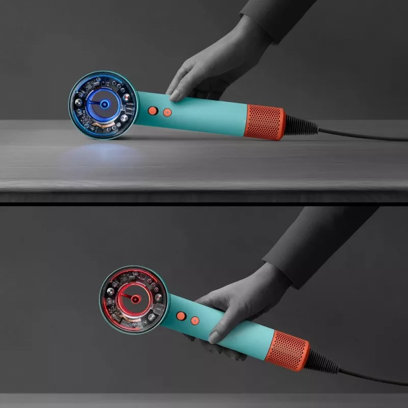 Dyson Supersonic plaukų džiovintuvas Nural Strawberry Brown, 1600W, 3 greičiai
